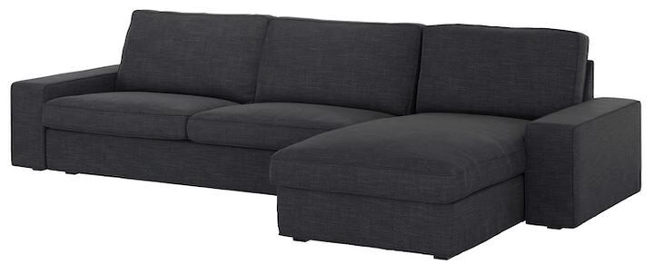 Kivik 4er recamiere anthrazit